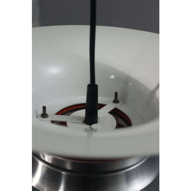 Vintage Pendant Lamp by Bent Nordsted for Lyskær Belysning, Denmark, 1960s For Sale - Image 14 of 17