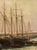 Modern Illegibly Signed Sailing Boats Scene Oil, 19th Century For Sale - Image 3 of 8