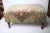 Decorative Ottoman Upholstered in Vintage Rug For Sale - Image 10 of 10