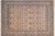Gray Intricate Floral Pak-Persian Green/Gray Wool Rug - 8'1'' X 10'1'' For Sale - Image 8 of 9