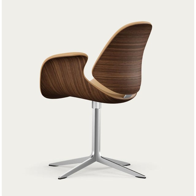 One Collection Council Chair in Walnut and Upholstery from Salto and Sigsgaard For Sale - Image 3 of 18
