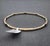 Metal 1.50 Ct Natural Sapphire & Diamond Flexible Bracelet in 14k Yg For Sale - Image 7 of 8