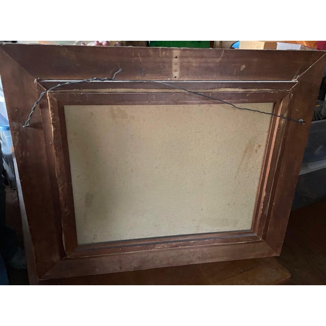 Antique Oil Painting of European City Scene by Piero Delle Piane, Signed & Framed For Sale In Boston - Image 6 of 7