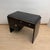 Small Art Deco Desk in Black Lacquer, Nickel, and Bird's Eye Maple, France, 1930s For Sale - Image 4 of 18