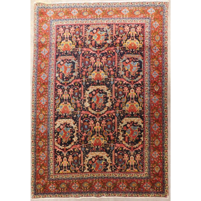 Vintage Persian Floral Rug For Sale - Image 13 of 13