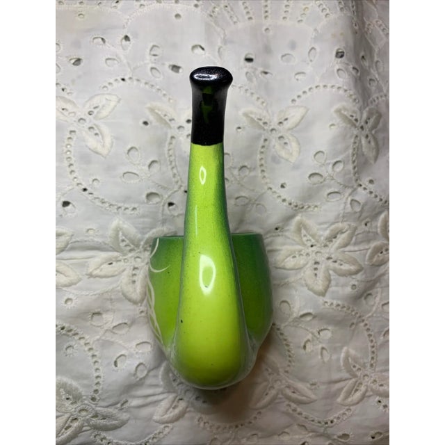 Sascha Brastoff Vintage Sascha Brastoff Mid-Century Ceramic Horse Pipe Shaped Succulent Planter For Sale - Image 4 of 7