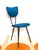 1960s Chair, Patented Model, Made in Italy. The chair is made with a metal frame painted in Matte Black, the seat and...