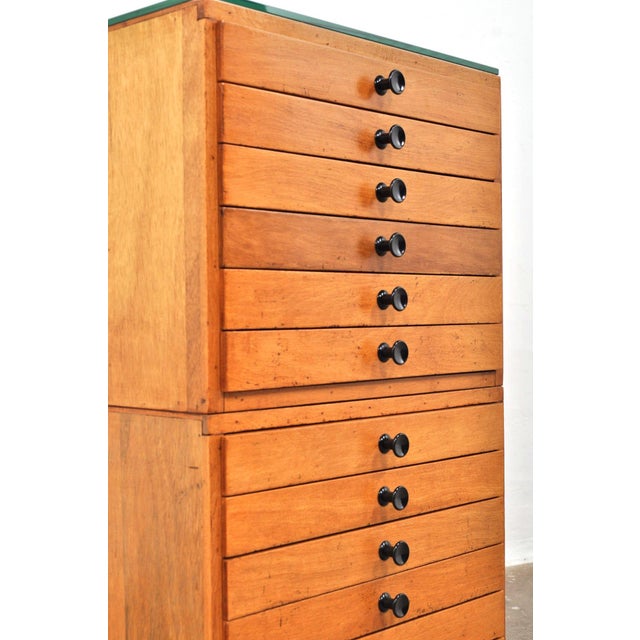 Vintage School Chest of Drawers, 1950s For Sale - Image 3 of 12