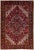 Vintage Handmade Heriz Red Medallion Wool Rug 7'10" X 11'3" For Sale - Image 10 of 10