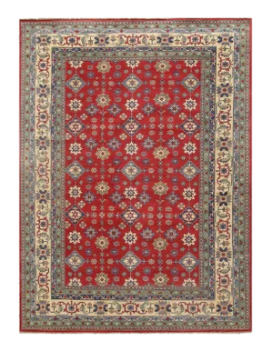 Pasargad Red Fine Kazak Rug -10' X 13'