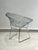 Metal Set of Diamond Armchairs by Harry Bertoia, 2000 For Sale - Image 7 of 13