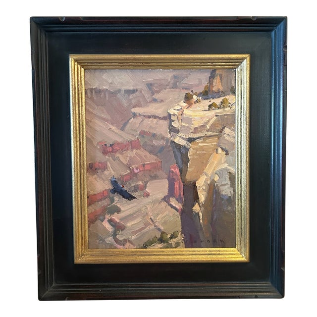 1990s Jim Wodark "Afternoon Flight" Framed Painting For Sale