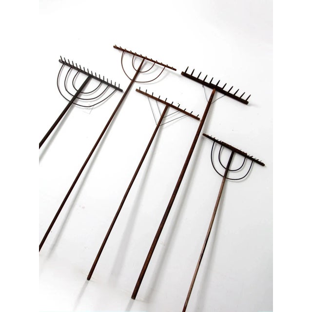 Antique Primitive Hay Rakes Collection 5 Piece Chairish