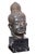 Ancient Buddha Head Sculpture, 19th Century, Bronze and Marble For Sale - Image 3 of 5