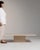 Here is a table, its cream travertine the first thing to catch the eye. Originating in France during 1970s, it shows the...