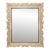 Scandinavian Mid Century Solid Wood Wall Mirror For Sale