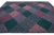 2010s Geometric Modern Swedish Style Room Size Wool Rug in Green and Pink For Sale - Image 5 of 8