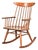 Russel Wright for Conant Ball Solid Birch Rocking Chair | 1950s For Sale