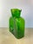 Mid 20th Century Blenko Emerald Green Double Spout Water Bottle Pitcher For Sale - Image 9 of 9