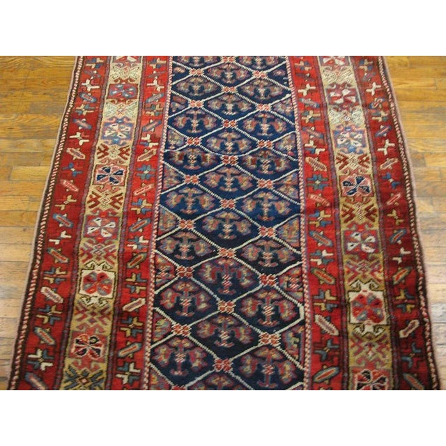 Tribal Antique Persian Kurdish Rug For Sale - Image 3 of 5