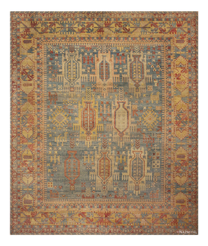 Nazmiyal Collection Tribal Animal Geometric Design Contemporary Rustic Area Rug