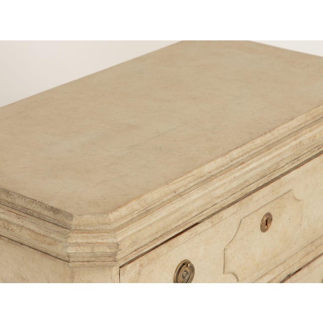 Antique Gustavian Style Chests of Drawers - A Pair For Sale - Image 10 of 11