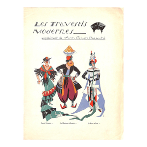 Les Travestis Modernes Supplement De Art. Gout. Beaute 1927