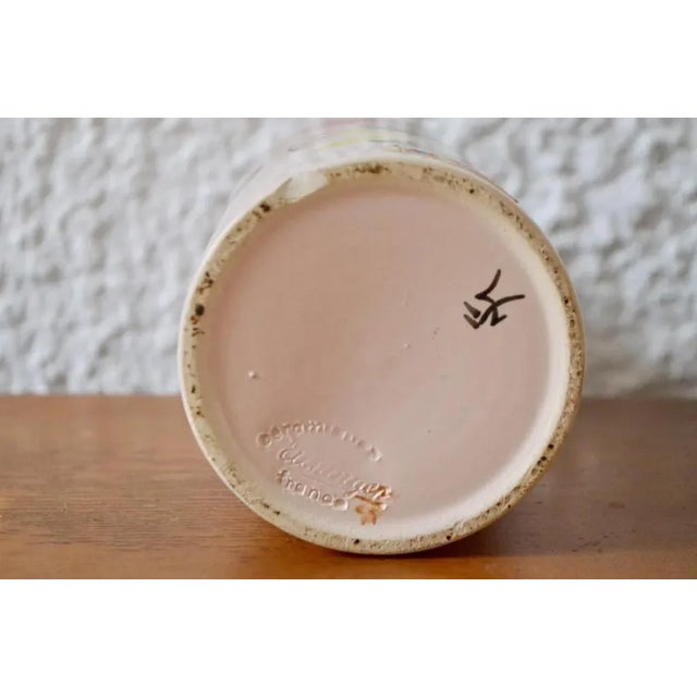 Ceramic Ceramic Bottles by Elchinger, 1950s, Set of 2 For Sale - Image 7 of 9