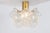Gold Petite Pagoda Glass Flush Mount attributed to Kalmar, Austria, 1960s For Sale - Image 8 of 9