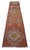 Terra Cotta 1960s Vintage Hand Knotted Turkish Runner For Sale - Image 8 of 15