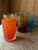 Italian Textured Bark Glasses in the style of Geoffrey Baxter, 1960s, Set of 6 For Sale - Image 11 of 18