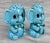 Vintage Japan Porcelain Blue Elephant Salt & Pepper Shakers - a Pair For Sale - Image 4 of 9