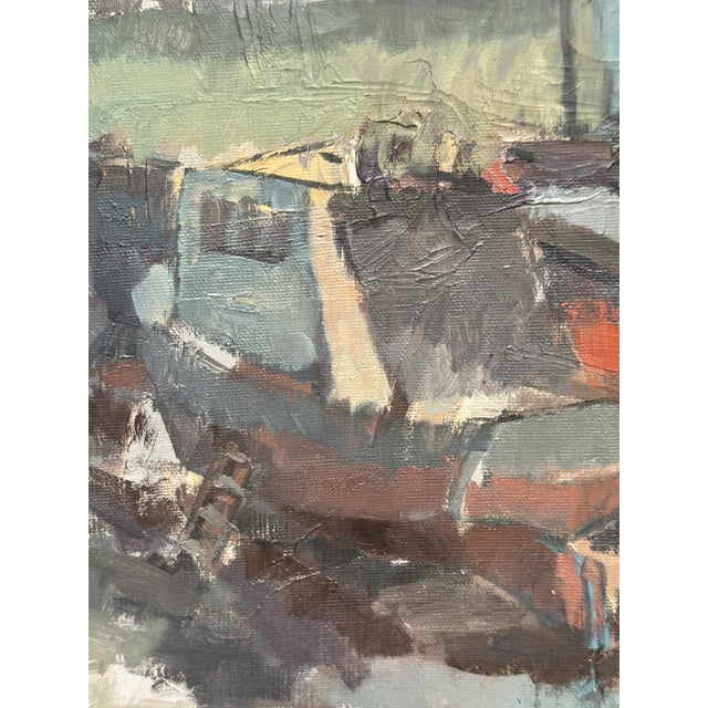Ingemar Stragnell, Boats, 1960s, Oil on Canvas, Framed For Sale - Image 14 of 18