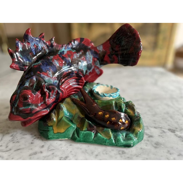Ceramic Fish in the style of Vallauris, 1950s For Sale - Image 16 of 16