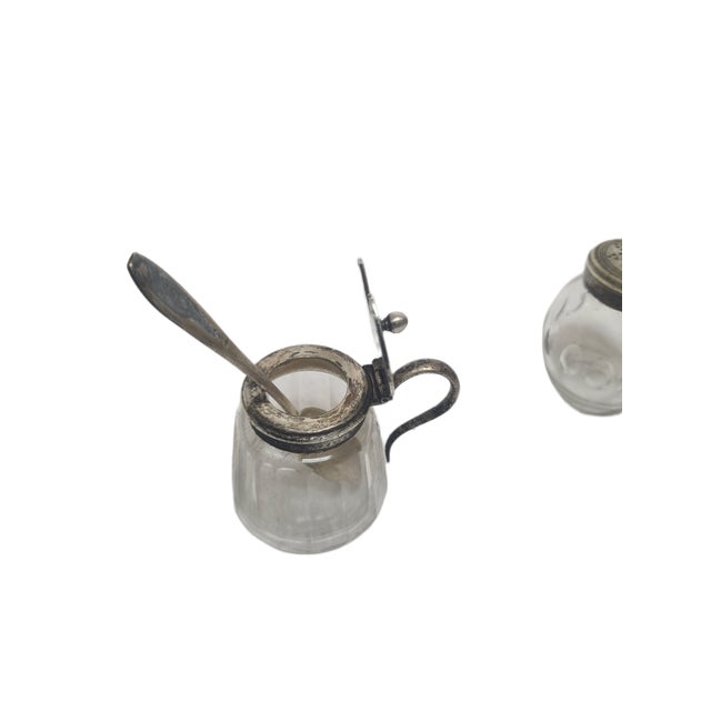 Art Deco Salt Holder, United Kingdom, 1930s, Set of 2 For Sale - Image 10 of 11