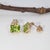 2020s 3.3Ct Peridot Earrings With Earth-Mined Diamond Accents in Solid 14k Gold, 8x6mm For Sale - Image 5 of 8