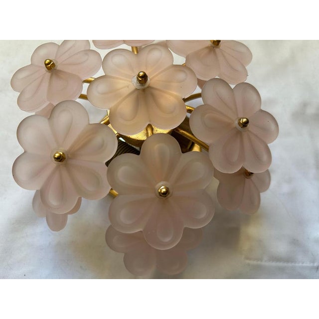 Pink Ballerina Pink Wall Light in Murano Glass, 1980s For Sale - Image 8 of 18