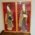Japanese Artist, Characters Wearing Clothes, Early 1900s, Paintings on Panel, Set of 2 For Sale - Image 3 of 8