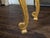 English 1800s Giltwood Console Table with Mahogany Top and Vitruvian Scrolls For Sale - Image 9 of 12