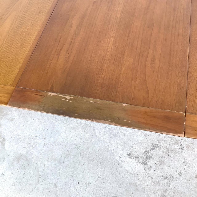 Vintage Tomlinson Mid-Century Extension Dining Table With Two Leaves, Sophisticate Line, 1960s For Sale - Image 15 of 18
