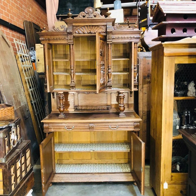 French Country Late 1800s French Country Buffet Sideboard For Sale - Image 3 of 12