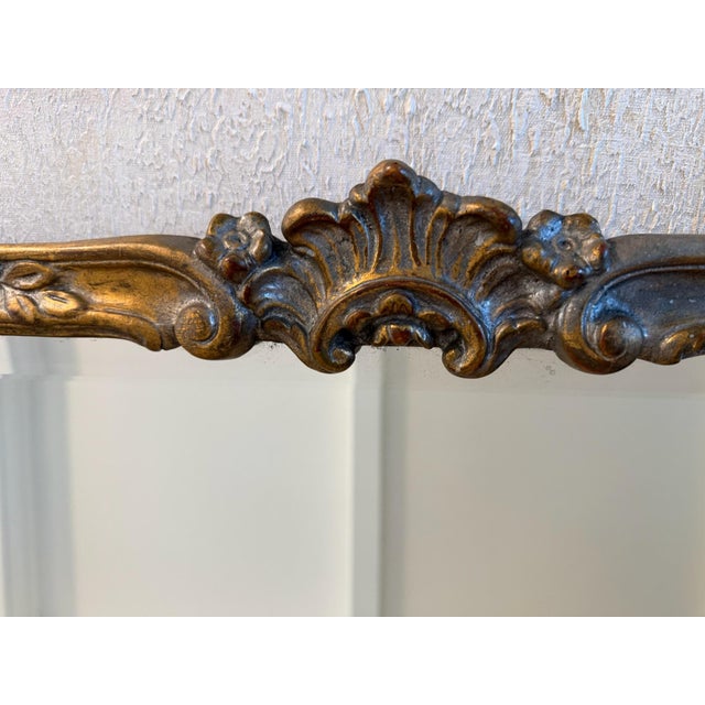 Glass Carvers’ Guild Vintage Mirror For Sale - Image 7 of 8