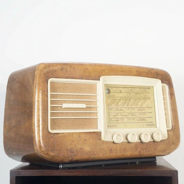 Vintage WR650 Valves Watt Radio, 1950s For Sale - Image 3 of 7