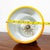 1960s Mid Century Modern Fog & Morup Pendant Light Yellow Round Jo Hammerborg Hanging For Sale - Image 11 of 11