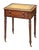 English English Diminutive Writing Table or Desk of Mahogany With Inset Leather Top For Sale - Image 3 of 11