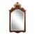 Friedman Brothers Red & Gold Chinoiserie Mirror For Sale
