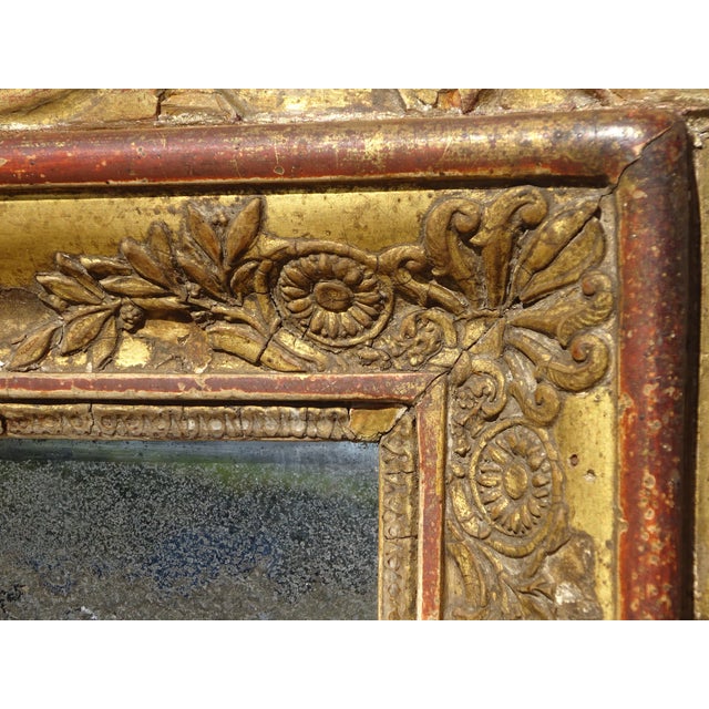 Antique Louis XVI Style Mirror, 1800s For Sale - Image 14 of 18