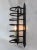 French Wrought Iron Caged Wall Light Sconce, 1900s For Sale - Image 6 of 9