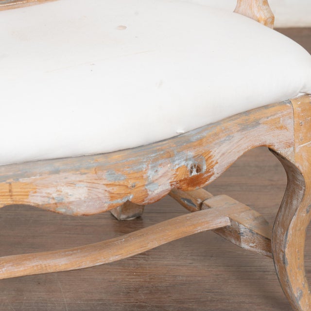 Pair, 19th Century Swedish Gustavian Armchairs For Sale - Image 6 of 12