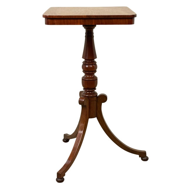 Wood Regency Rectangular Mahogany Wine Table, 1820 For Sale - Image 7 of 13